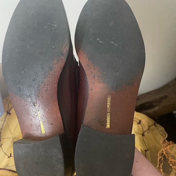 Men’s brown leather penny loafers/dress shoes - Picture 3 of 3